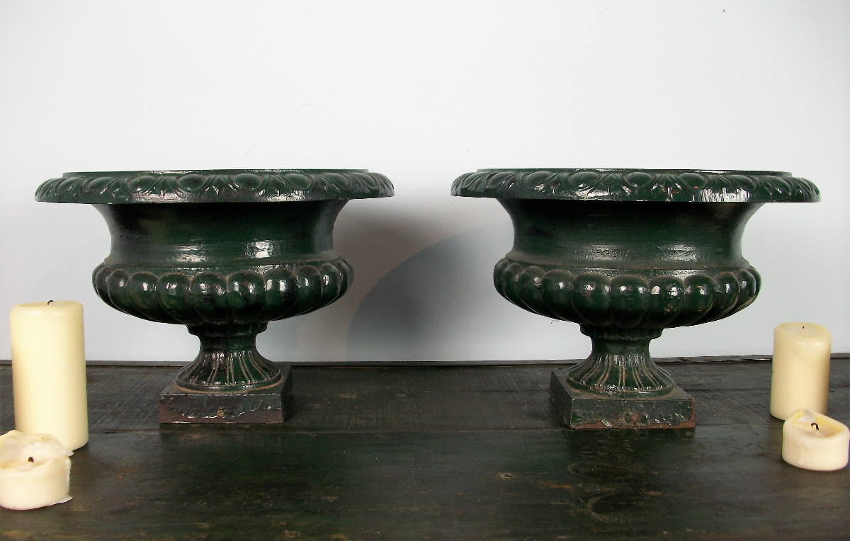 cast iron urns